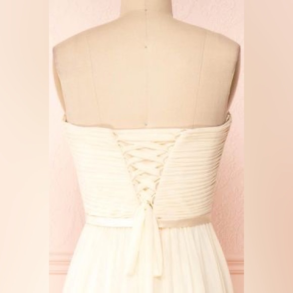 Strapless Ivory Gown - Picture 4 of 7